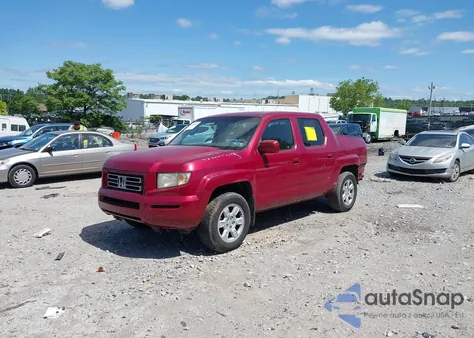 2006 Honda Ridgeline Rtl z USA, uszkodzony, nr VIN 2HJYK16536H509876
